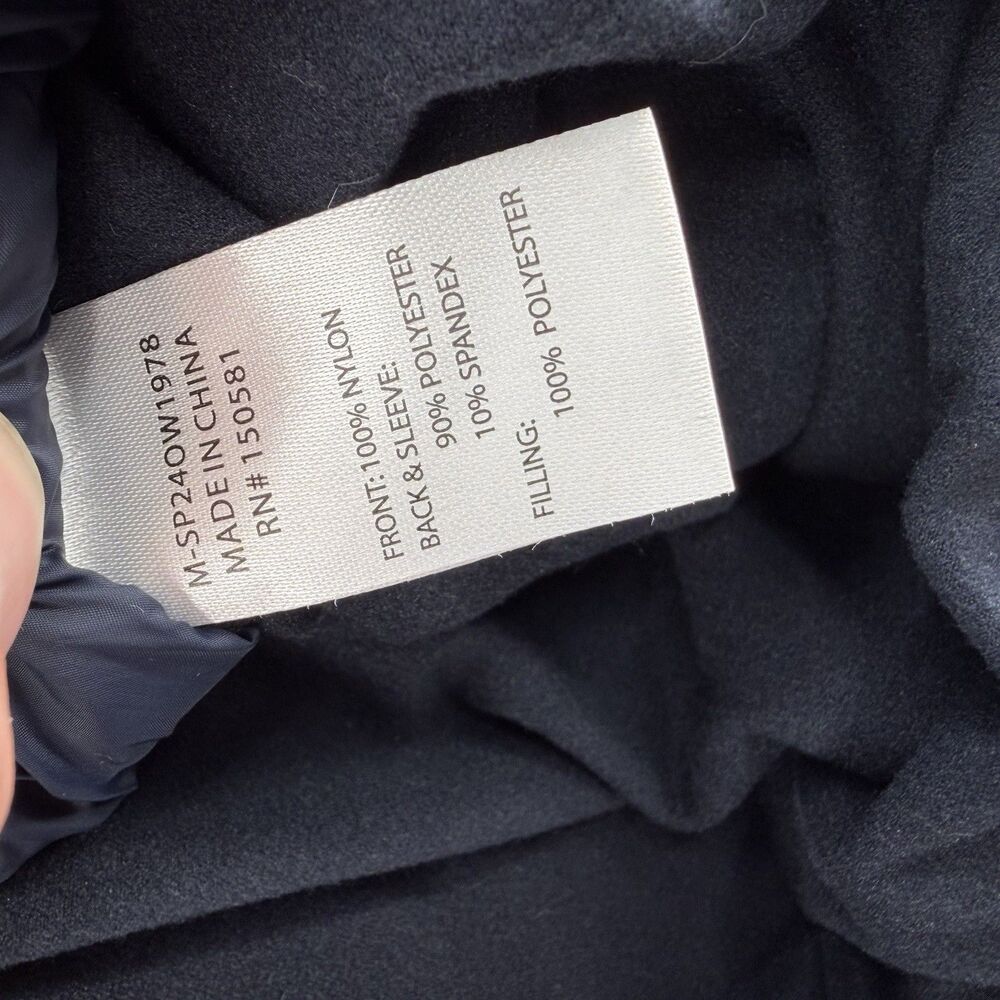 Flag & Anthem Madeflex Hybrid Puffer Jacket Mens XL Navy NWT Performance - Picture 8 of 8